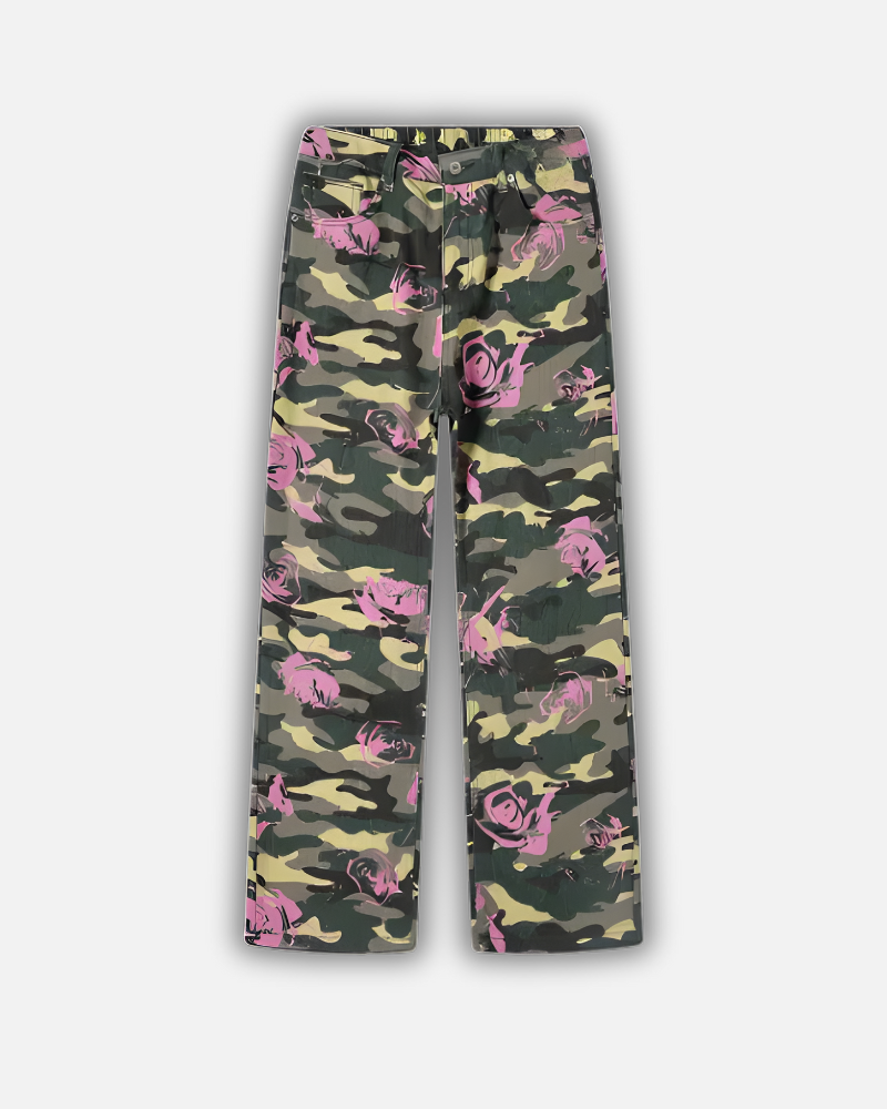 ג׳ינס הדפס צבאי "military"