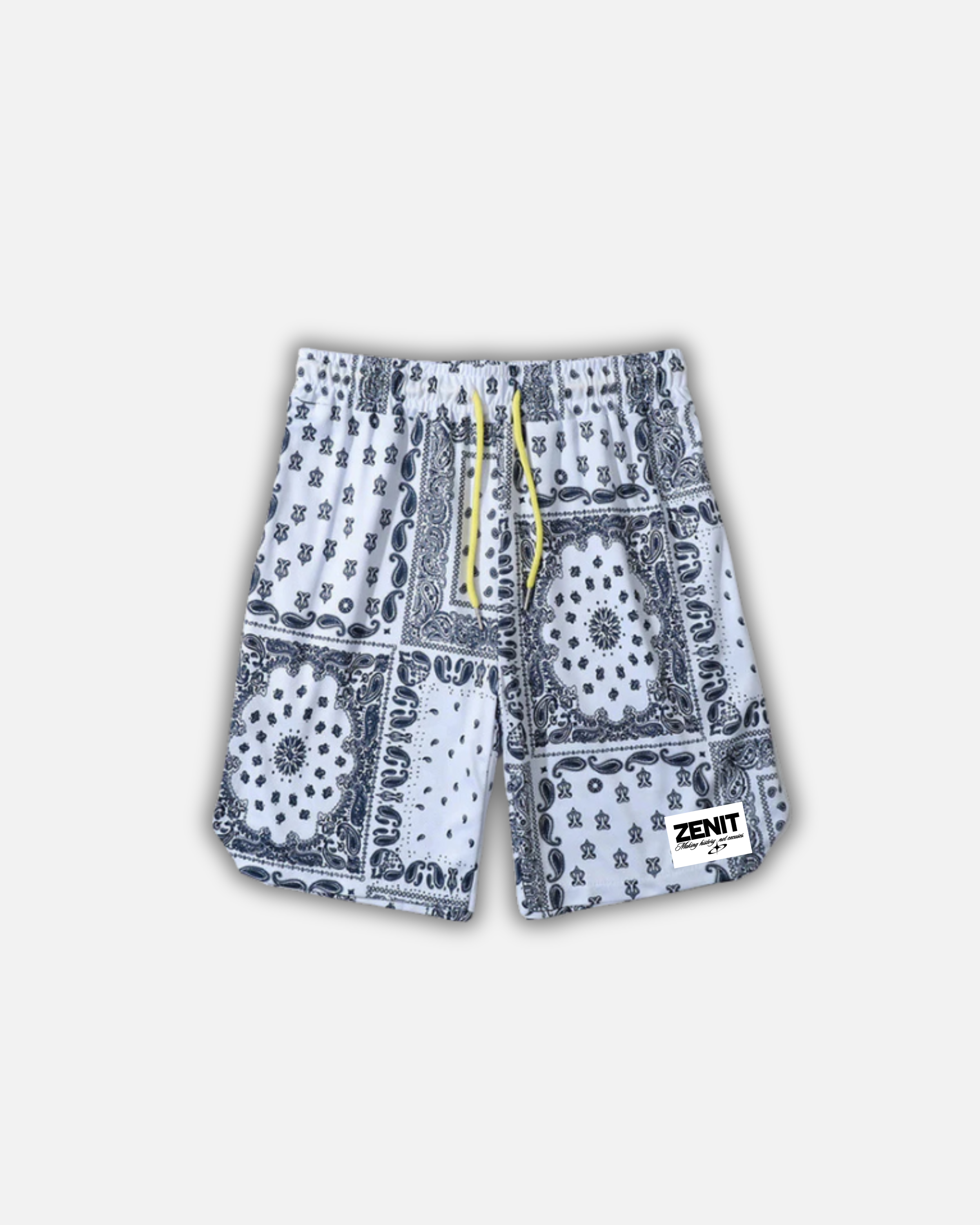 מכנס בנדה לבן ״bandana״