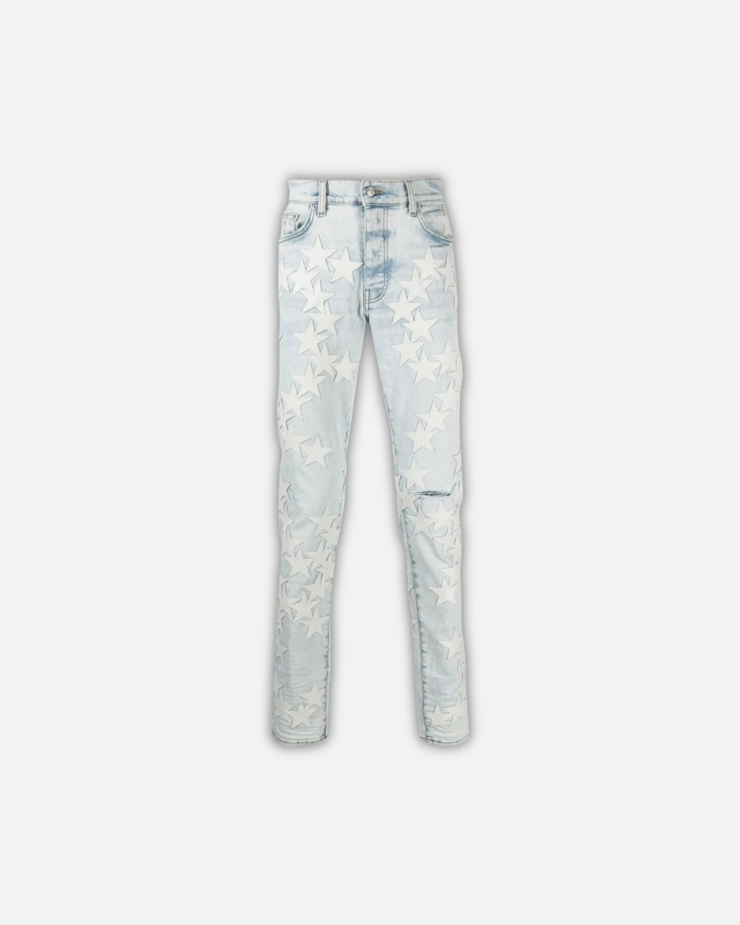 ג'ינס כוכבים כחול בהיר “stars”