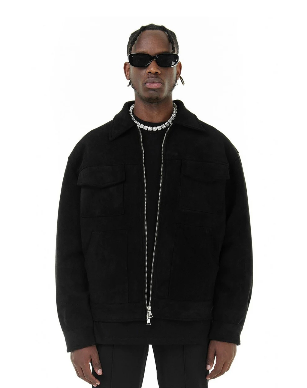 "black" ג'קט בומבר שחור