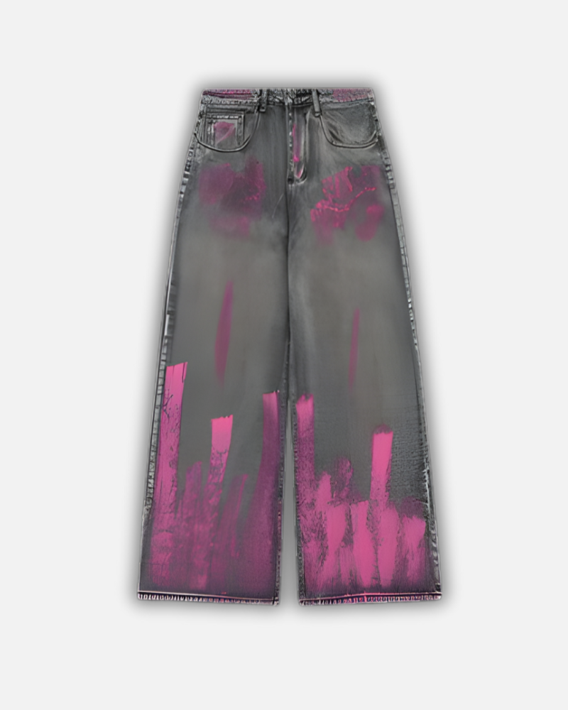 ג’ינס ספריי ורוד "spray"