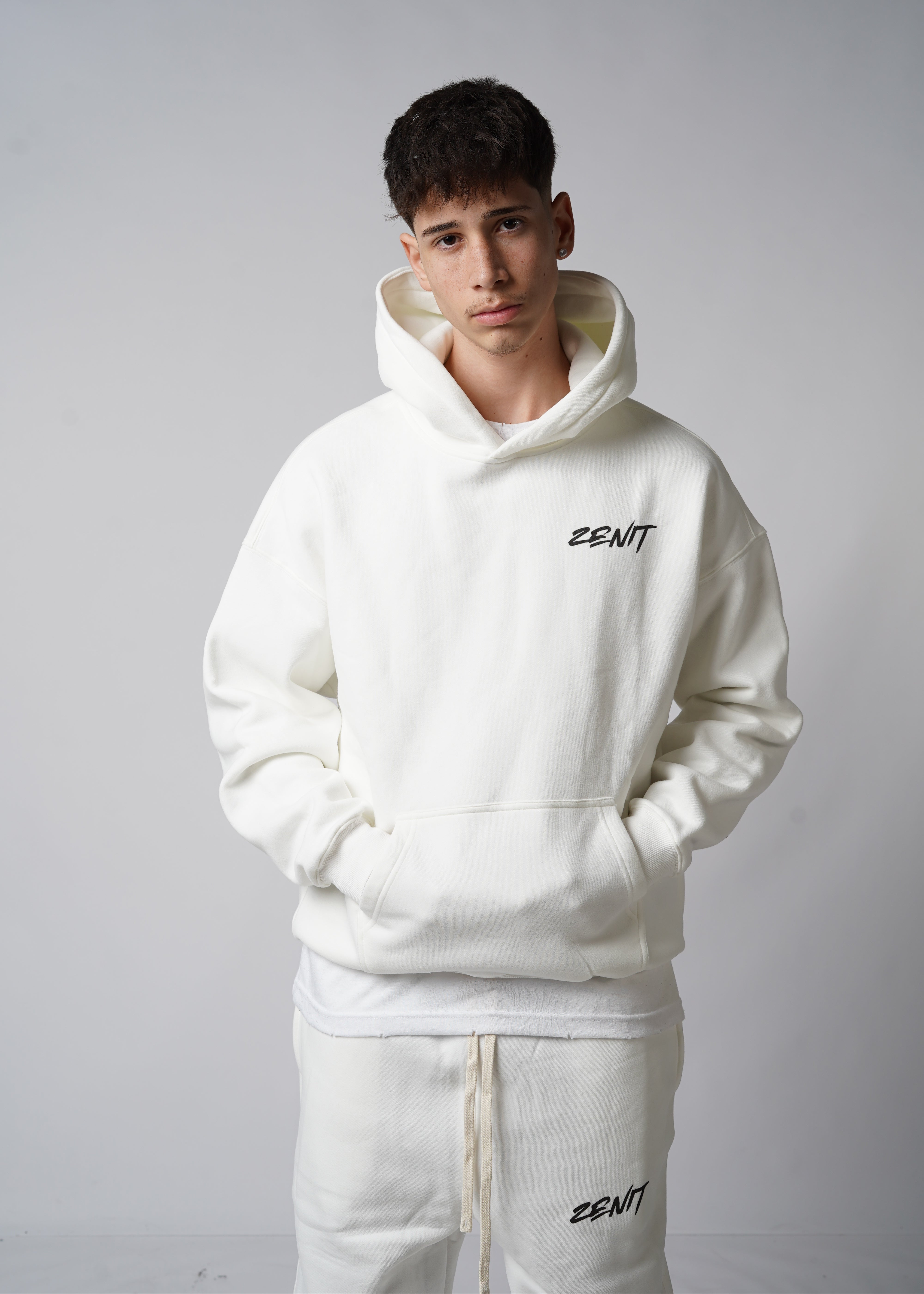 קפוצ'ון טרניג לבן "purple"