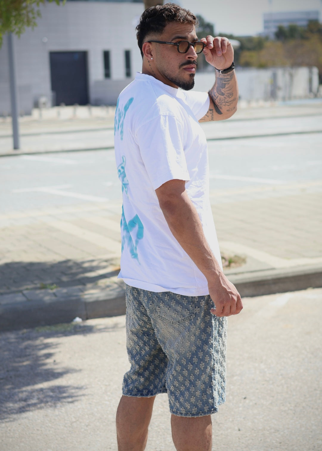 ג’ינס כוכבים קצר ״STARLIGHY”