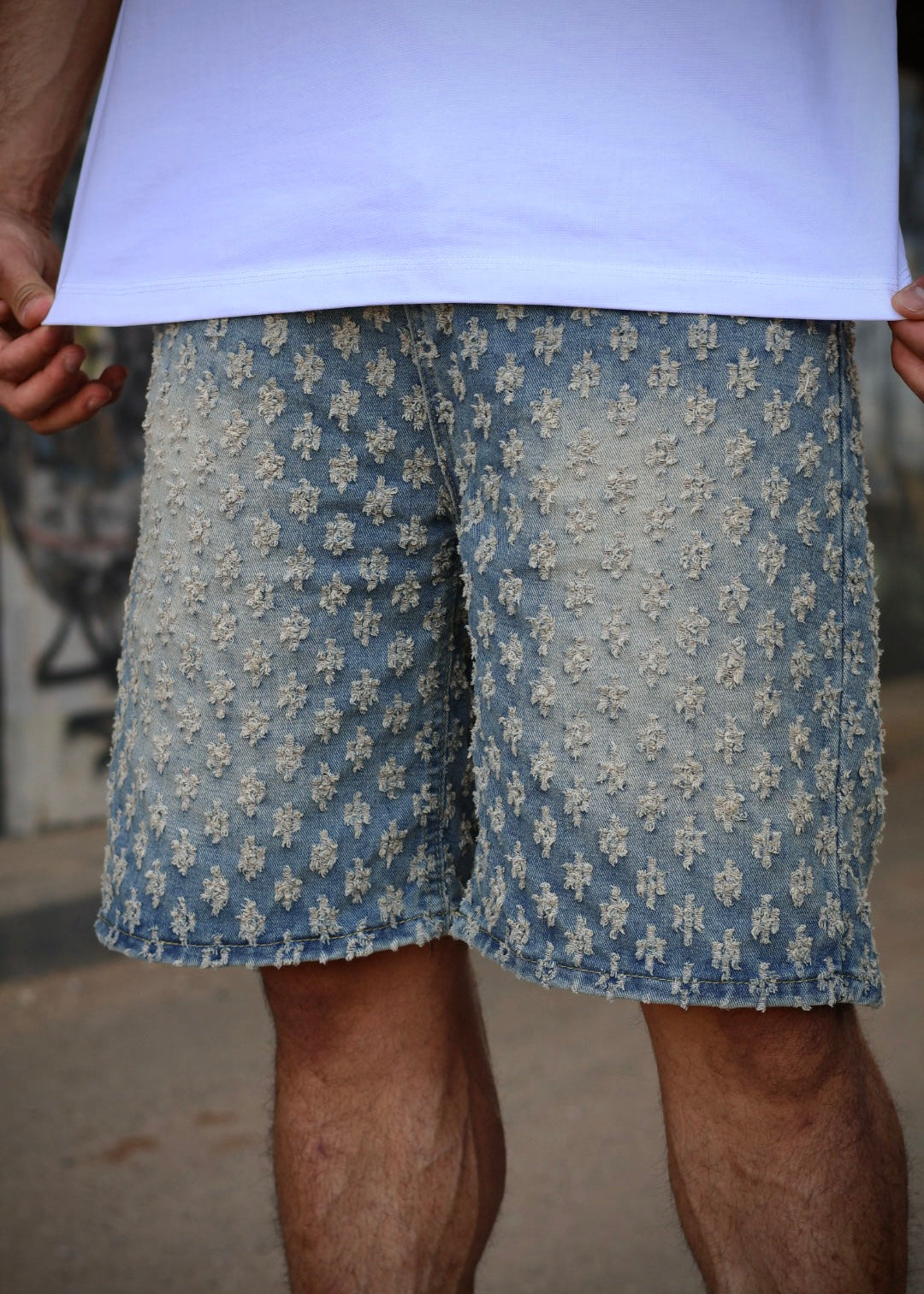 ג’ינס כוכבים קצר ״STARLIGHY”