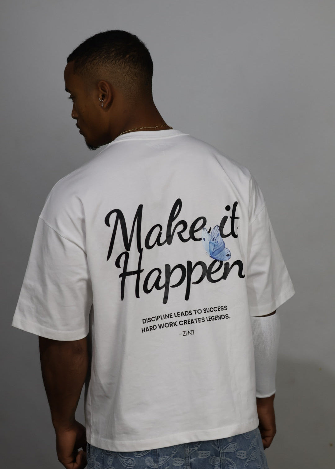 חולצת אובר סייז פרפר ״butterfly״