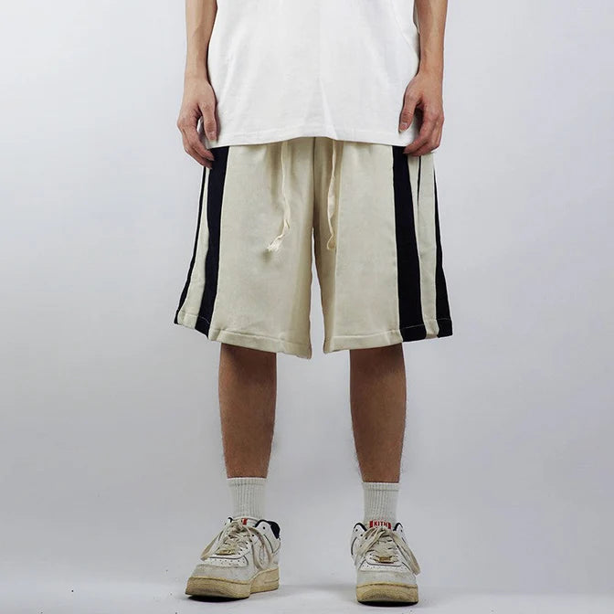 מכנס אובר סייז שמנת ״cream״