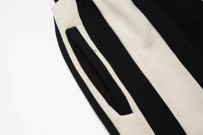 מכנס אובר סייז שחור ״black״