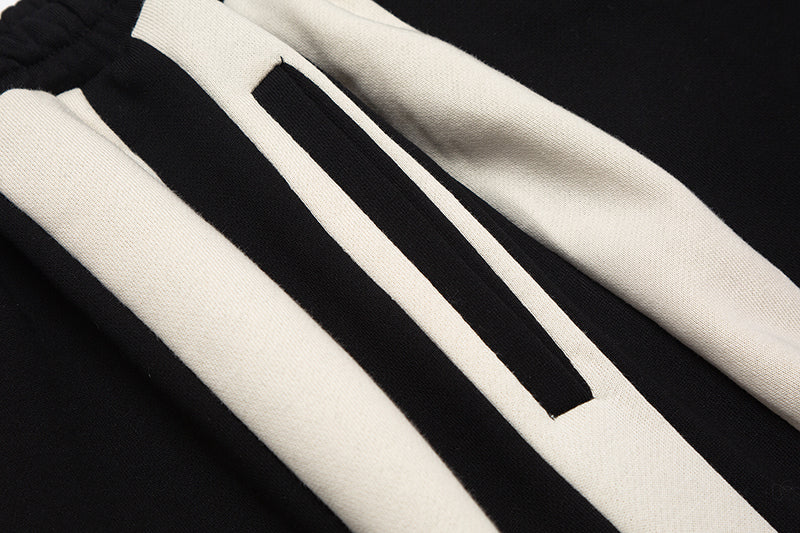 מכנס אובר סייז שחור ״black״