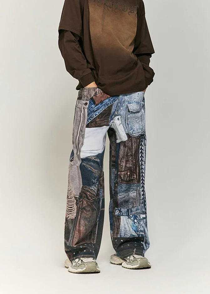 ג’ינס קרייזי פאטץ׳ "Crazy"