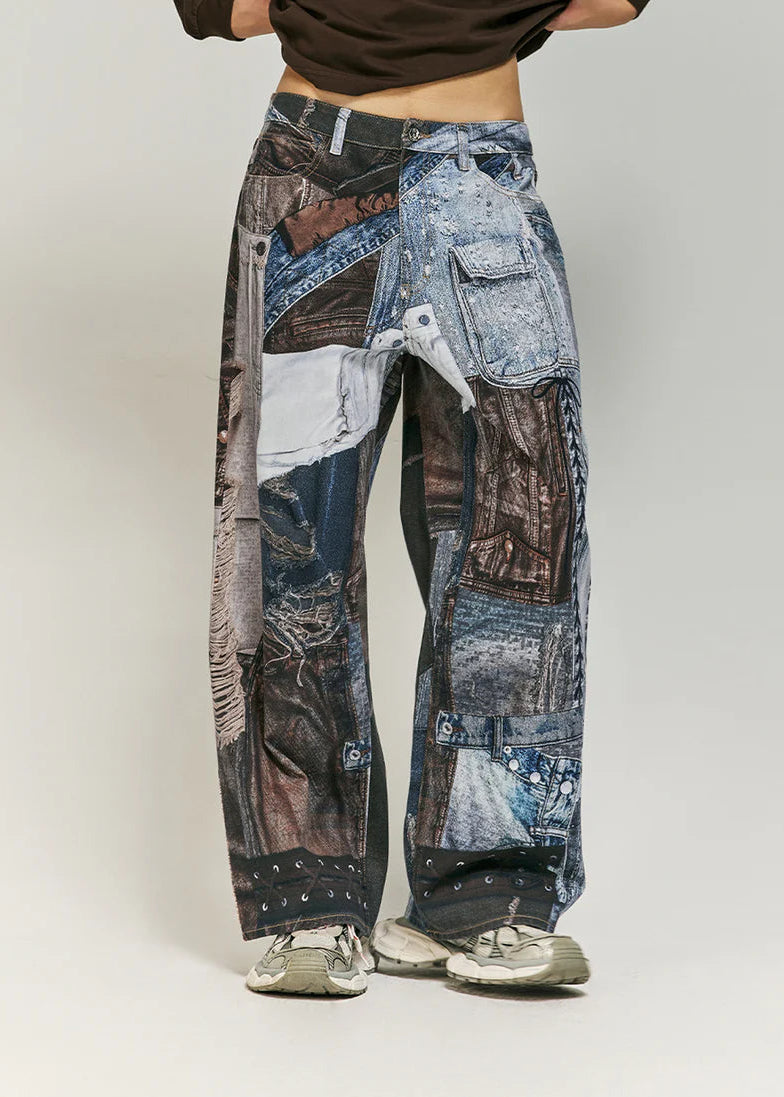 ג’ינס קרייזי פאטץ׳ "Crazy"