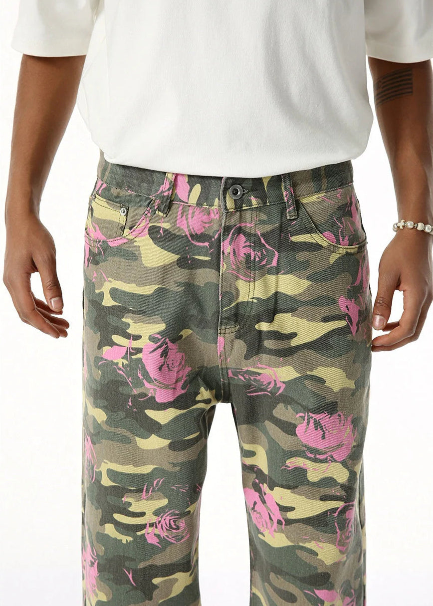 ג׳ינס הדפס צבאי "military"