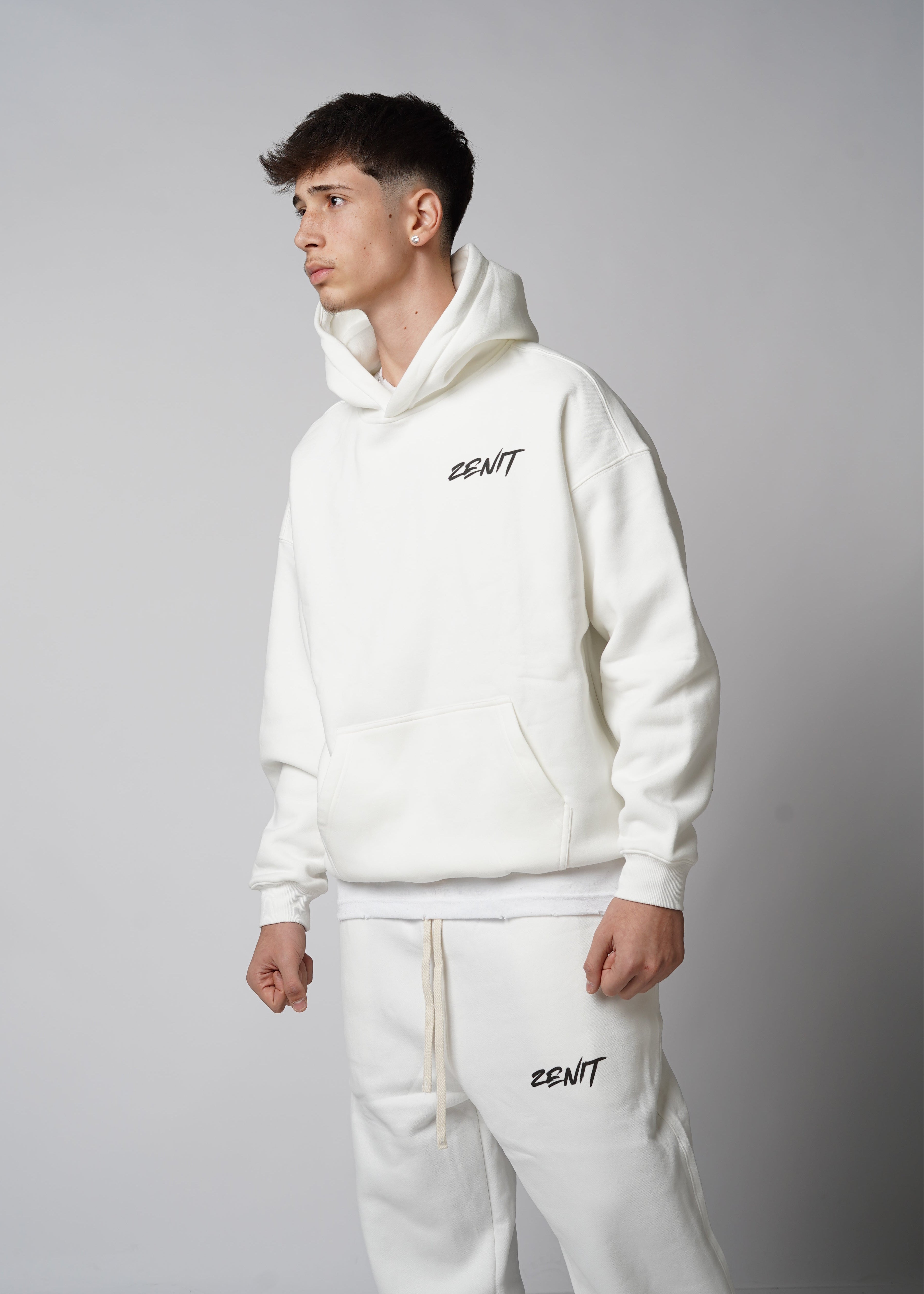 קפוצ'ון טרניג לבן "purple"